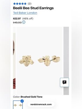 Beelii Bee Stud Earrings
Ted Baker London